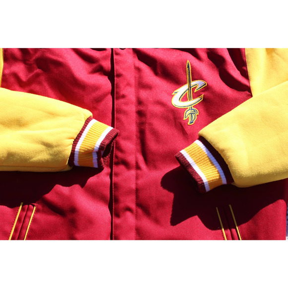 GUC Jeff Hamilton Reversible Cleveland Cavaliers Jacket Size Medium - Picture 8 of 10